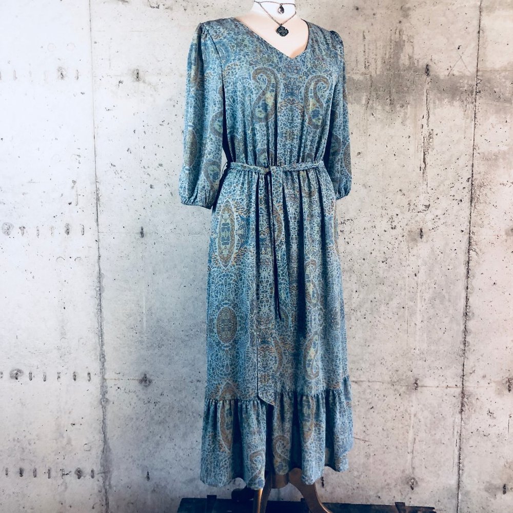 NEW Anthropologie Jane and Delancey Blue Dress